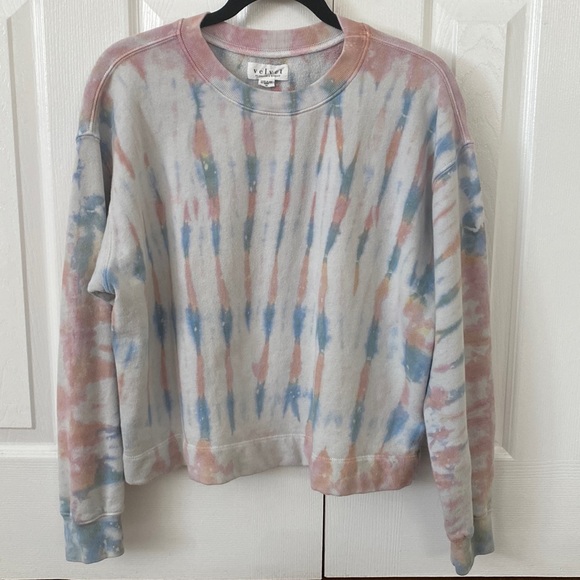 Velvet by Graham & Spencer Jody Sweatshirt size Medium - Picture 1 of 6